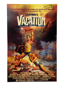 Chevy Chase / Beverly D'Angelo / Miriam Flynn National Lampoon's Vacation Triple Signed 11x17 Poster