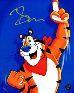 Tony Daniels Tony the Tiger Autographed 8x10