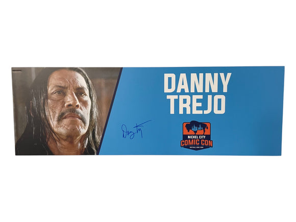 Danny Trejo Machete Signed Nameplate