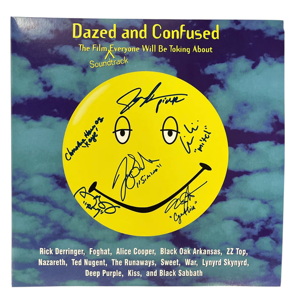 Multiple Signed Dazed and Confused Vinyl Record