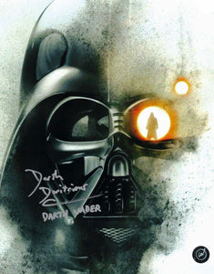 Dmitrious Bistrevsky Autographed Darth Vader in Obi-Wan Kenobi 8x10