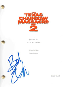 Bob Elmore Texas Chainsaw Massacre Pt 2 Replica Script Cover