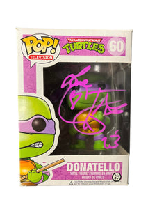Corey Feldman Donatello Teenage Mutant Ninja Turtles Autographed Funko Pop