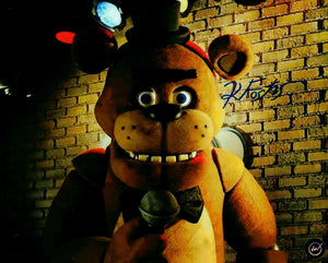 Kevin Foster Five Nights at Freddy's Autographed 8x10