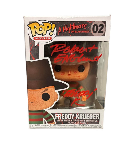 Robert Englund Autographed A Nightmare on Elm Street Funko Pop #02