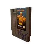 Hulk Hogan Autographed WWF WrestleMania Nintendo Cartridge