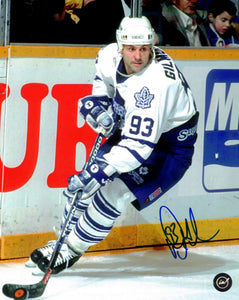 Doug Gilmour "Killer" Toronto Maple Leafs Autographed 8x10