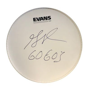 Gina Schock GO GO's Drummer Autographed 10" Drumhead