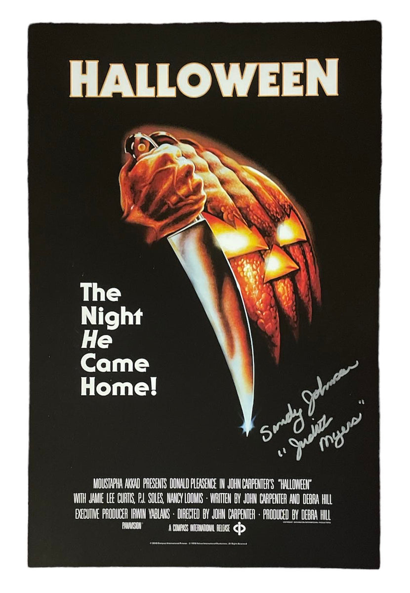 Sandy Johnson Halloween Autographed Mini Poster Icon Autographs