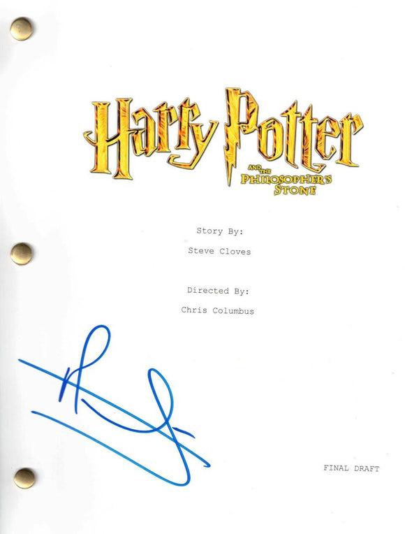 Matthew Lewis Harry Potter and The Philosopher's Stone replica script Cover