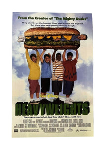 Shaun Weiss Autographed Heavyweights Mini Poster