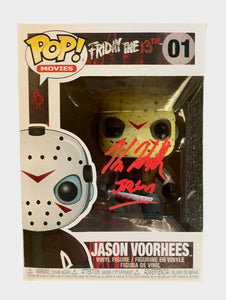 Kane Hodder Jason Voorhees Autographed Funko #01