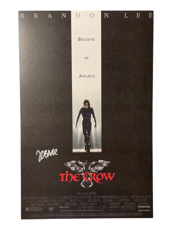 James O'Barr The Crow Autographed 11x17 Poster