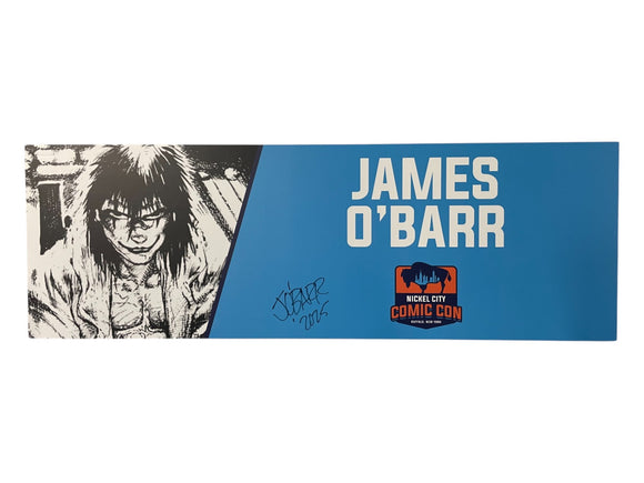 James O'Barr The Crow Signed Nameplate