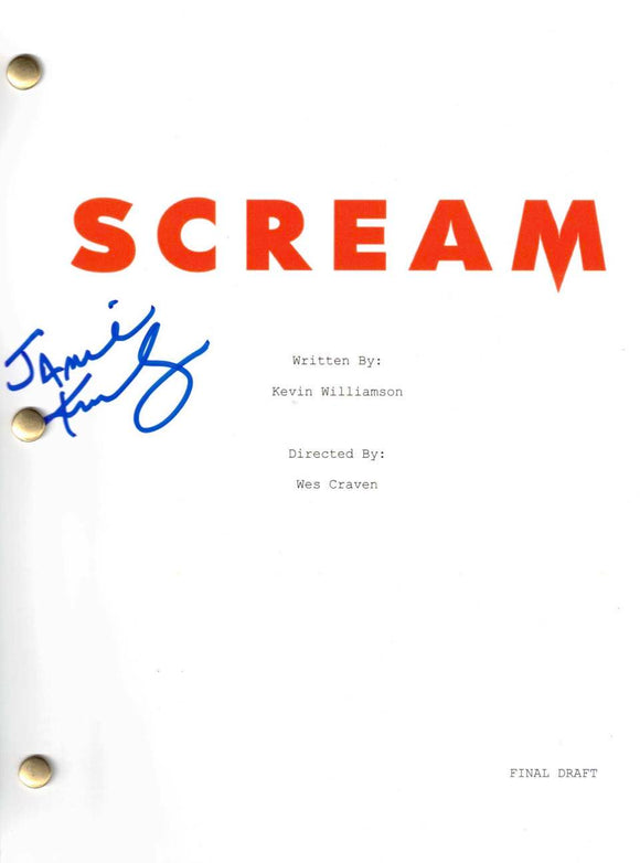 Jamie Kennedy Scream replica script cover