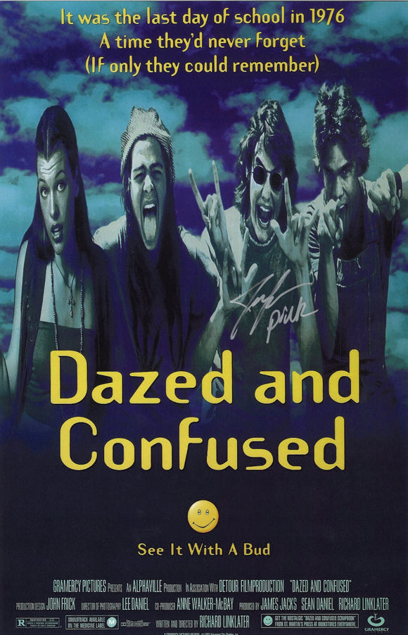 Jason London Autographed Dazed and Confused 11x17 Poster