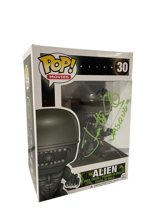 Jenette Goldstein Autographed Alien Funko #30