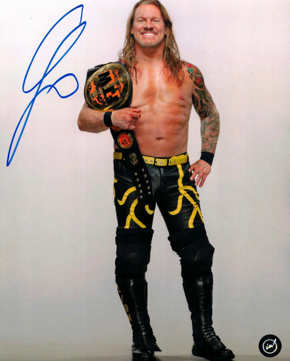 Chris Jericho Autographed AEW 8x10