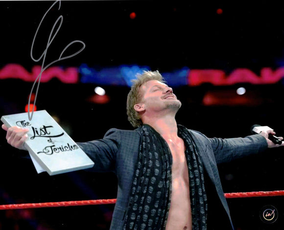 Chris Jericho Autographed WWE 8x10