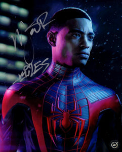 Nadji Jeter Autographed Marvels' Spider-Man: Miles Morales Video Game 8x10