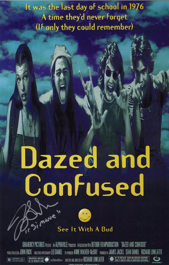 Joey Lauren Adams Autographed Dazed and Confused 11x17 Poster