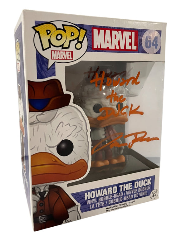 Jordan Prentice Howard the Duck Autographed Blockheadz