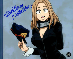 Brittney Karbowski Autographed Camie Utsushimi My Hero Academia 8x10 photo