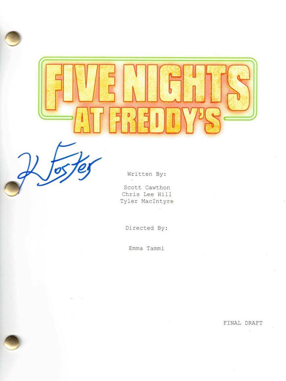 Kevin Foster Five Nights at Freddy's replica Script Cover