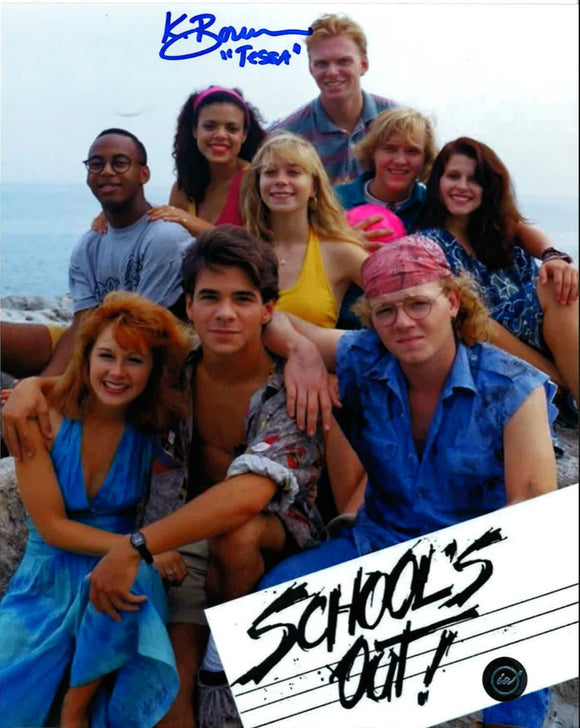 Kristen Bourne Autographed Degrassi High 8x10 Photo