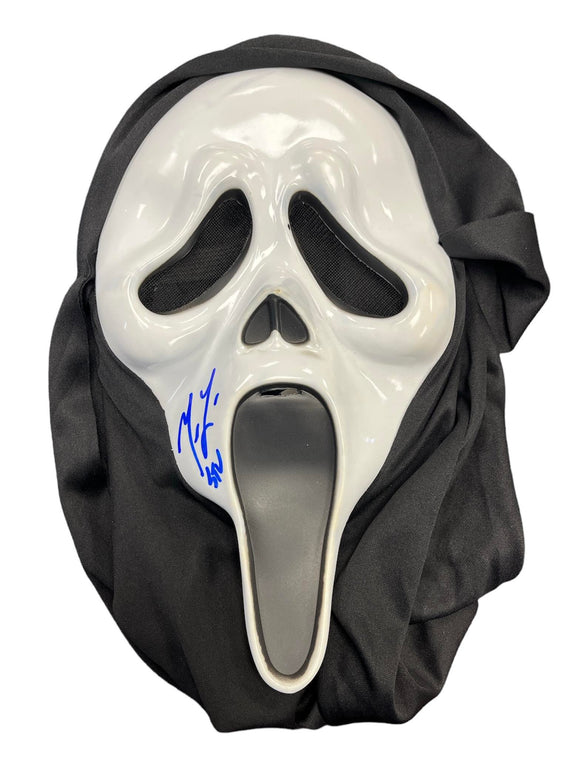 Matthew Lillard Scream Ghostface Autographed Mask
