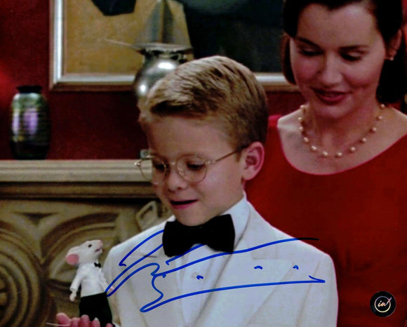 Jonathan Lipnicki Autographed Stuart Little 8x10