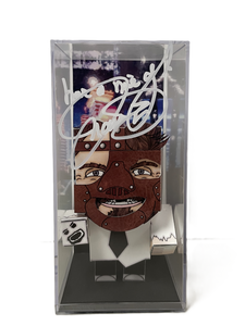Mick Foley "Mankind"  WWE Hall of Famer Autographed Blockheadz
