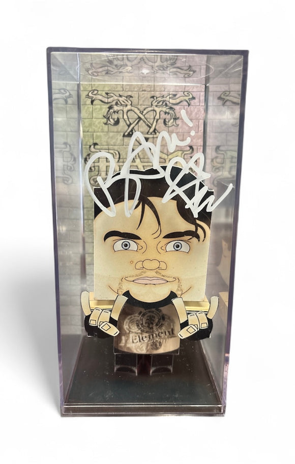 Bam Margera Jackass Autographed Blockheadz