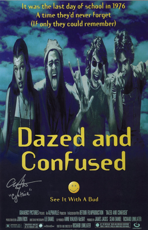 Marisa Ribisi Autographed Dazed and Confused 11 x 17 Poster