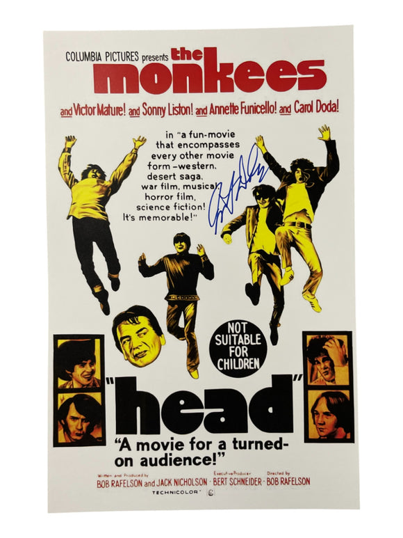 Micky Dolenz The Monkees Signed 11x17 Poster