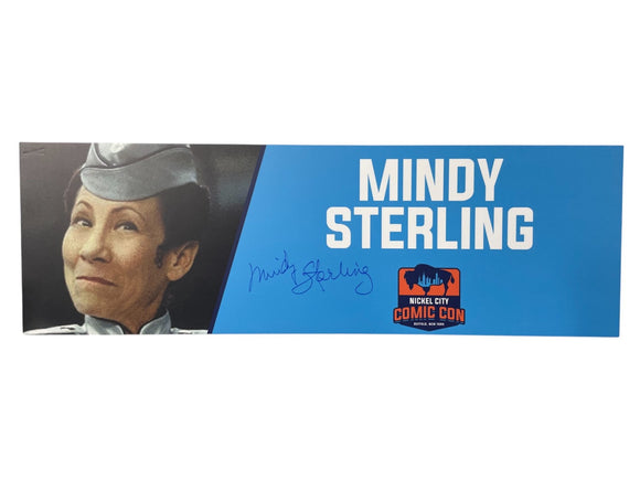 Mindy Stirling Austin Powers Signed Nameplate