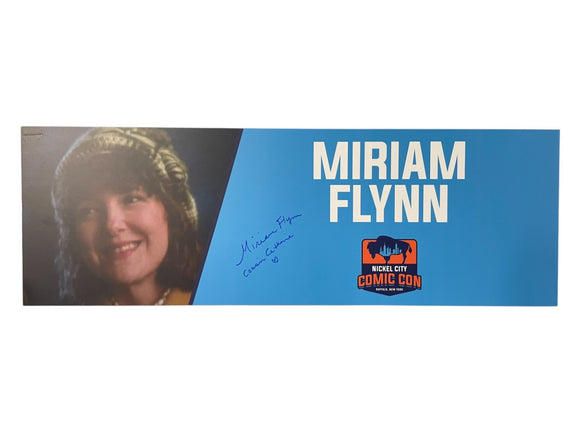 Miriam Flynn National Lampoon's Vacation Signed Nameplate