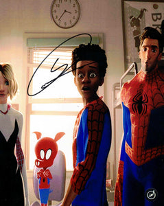 Shameik Moore Autographed Miles Morales Spider-Verse 8x10