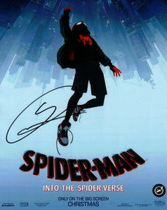 Shameik Moore Autographed Miles Morales Spider-Verse 8x10