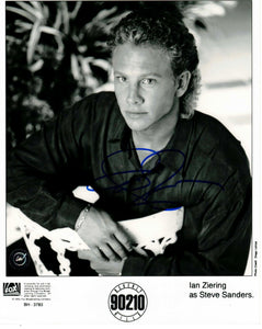 Ian Ziering Beverly Hills 90210 Autographed 8x10