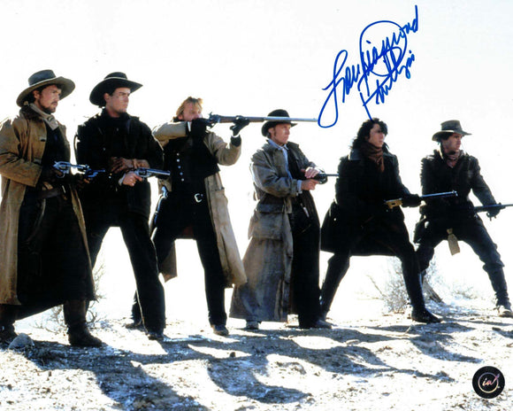 Lou Diamond Phillips Autographed Young Guns 8x10