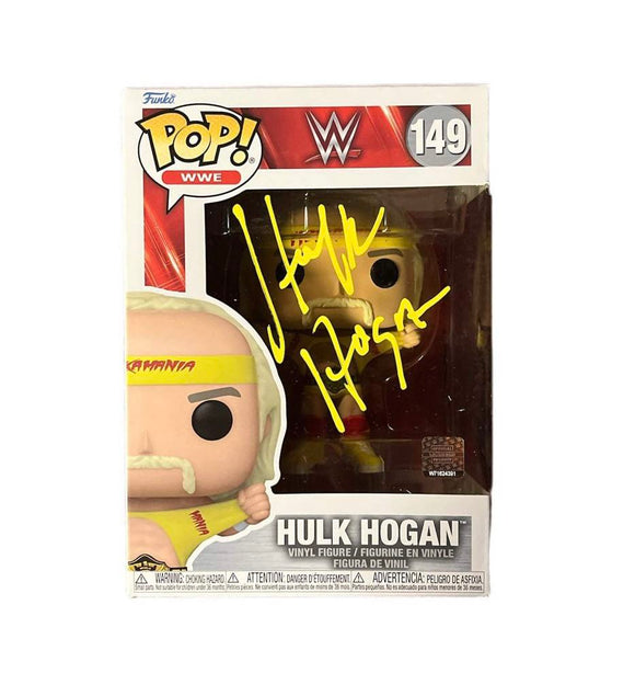 Hulk Hogan Autographed Funko Pop #149