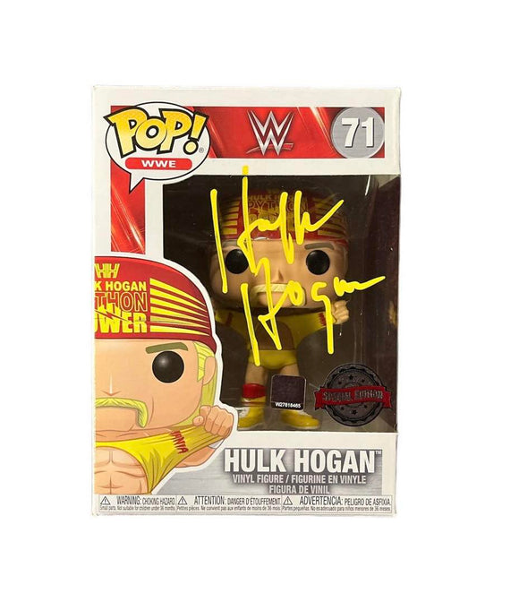 Hulk Hogan Autographed Funko Pop #71
