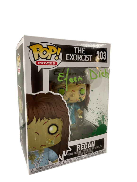 Eileen Dietz Autographed Regan Funko