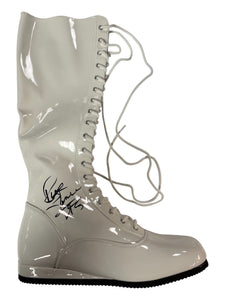 Rick Steiner WWE Hall of Famer Autographed Wrestling Boot