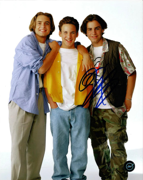 Rider Strong Autographed Boy Meets World 8x10 Photo
