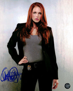 Amanda Righetti The Mentalist Autographed 8x10 photo