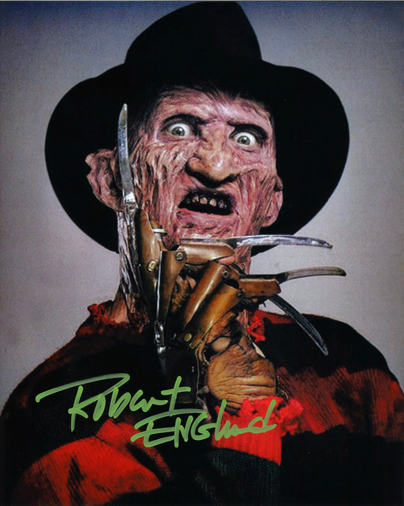 Robert Englund Autographed Nightmare on Elm Street 8x10 Photo 4