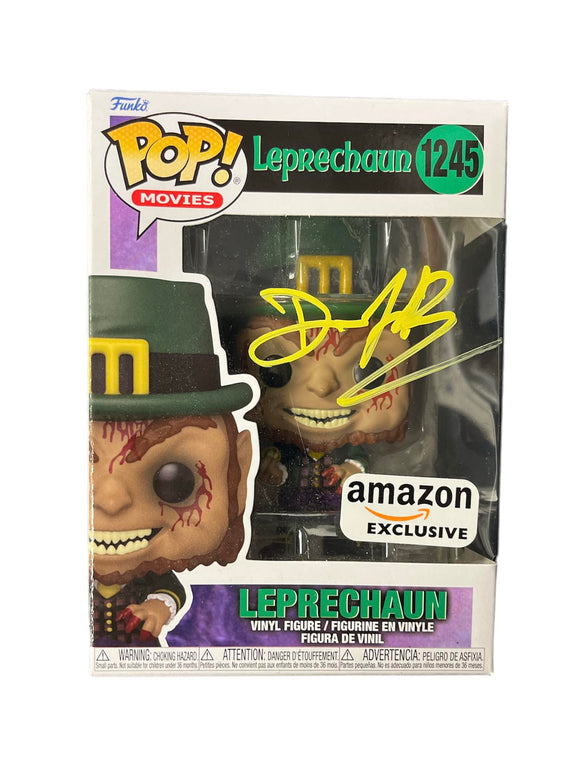 Deep Roy Leprechaun Autographed Bloody Amazon Exclusive Funko Pop