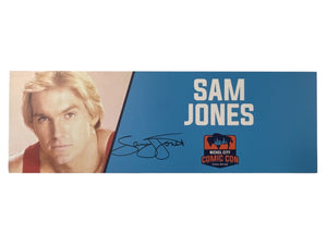 Sam Jones Flash Gordon Signed Nameplate